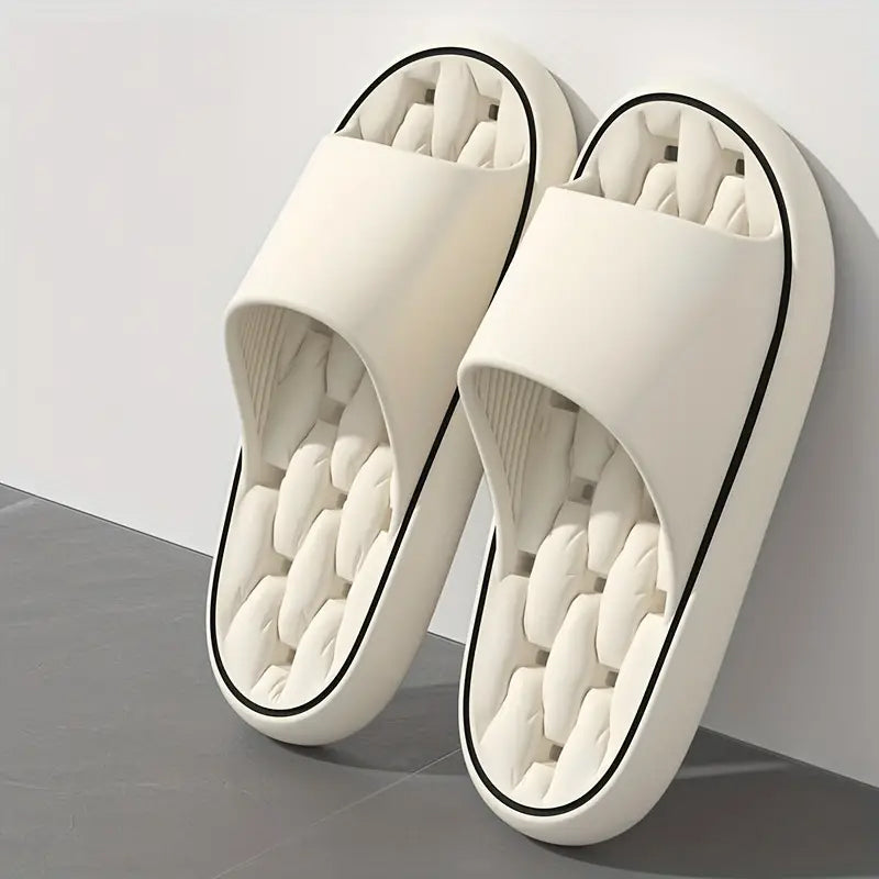 Comfortable Indoor Home Slides - Simple Soft Sole Pillow Slides - Piachoi Store