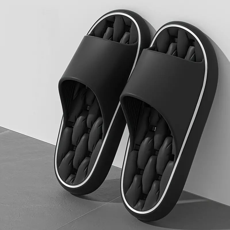 Comfortable Indoor Home Slides - Simple Soft Sole Pillow Slides - Piachoi Store