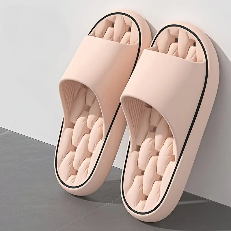 Comfortable Indoor Home Slides - Simple Soft Sole Pillow Slides - Piachoi Store