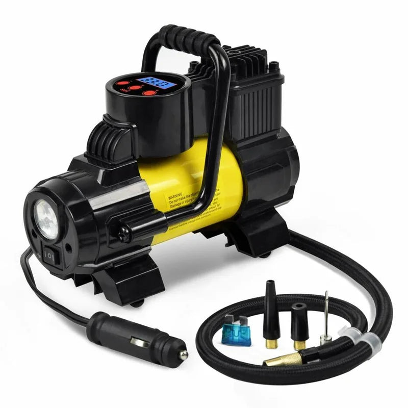 12V DC Portable Tire Air Compressor Pump