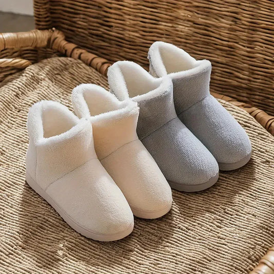 Step into Comfort: Ultra-Soft Plush Indoor Slippers for All-Day Warmth