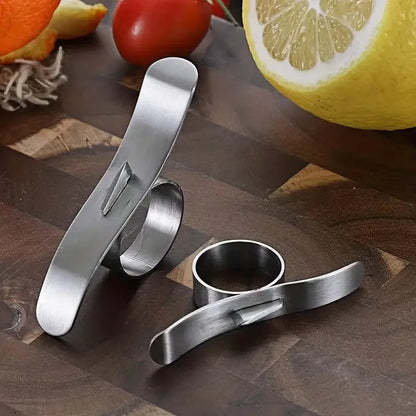 (2 Pcs) Stainless Steel Orange Peeler - Easy to Use Citrus Peeler - Piachoi Store