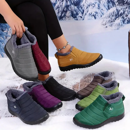 Women's Waterproof Winter Snow Ankle Boots