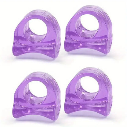 (4 Pairs) Gel Soft Toe Separators For Bunions - Correct Big Toe Alignment - Piachoi Store