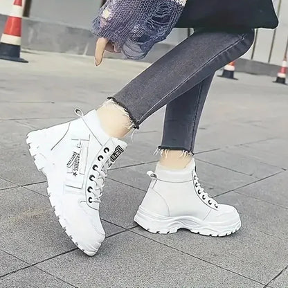 Stylish Warm High-Top Sneakers for Women