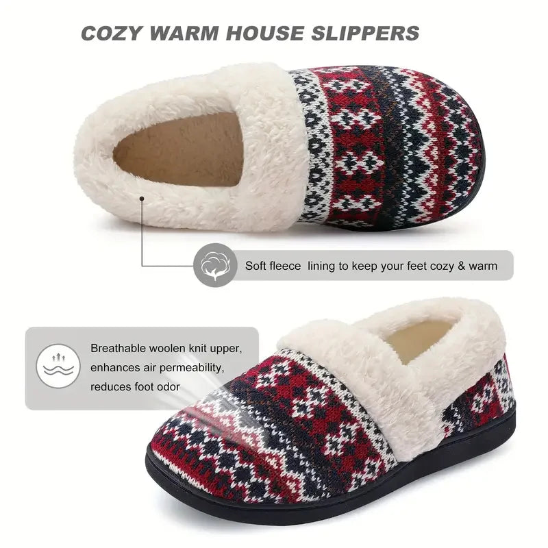 Cozy Comfort Knit Slippers for Women