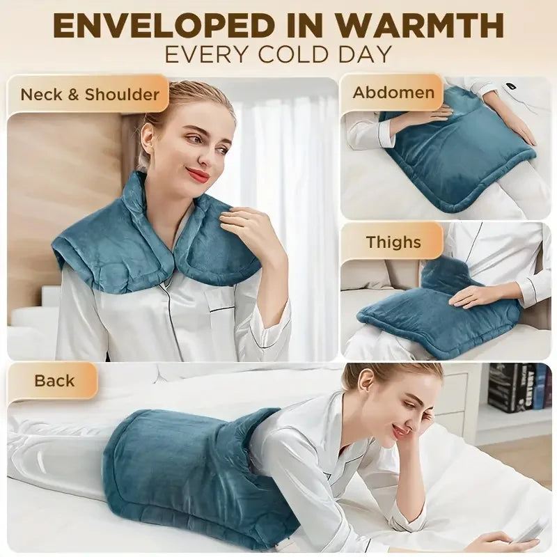 Premium Electric Heating Pad for Neck and Back