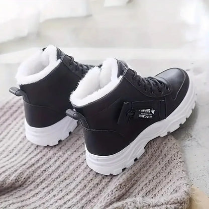 Stylish Warm High-Top Sneakers for Women