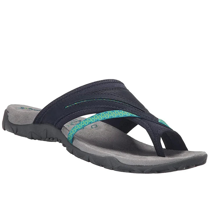 Women's Orthopedic Cross-Strap Flip-Flops: Comfortable and Casual