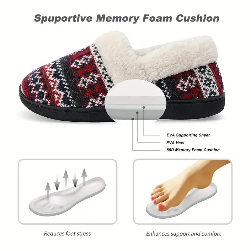 Cozy Comfort Knit Slippers for Women