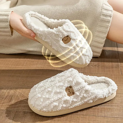 Plush Comfort House Slippers - Warm, Breathable, and Non-Slip for Ultimate Relaxation