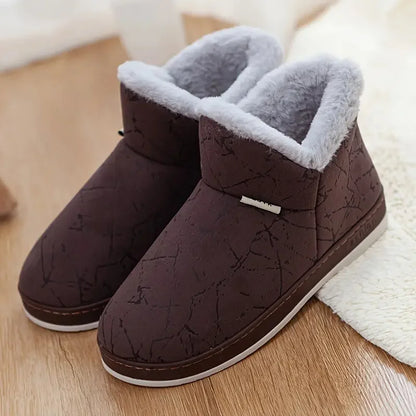 Cozy Slipper Boots for Women - Ultra-Soft Fleece Lining