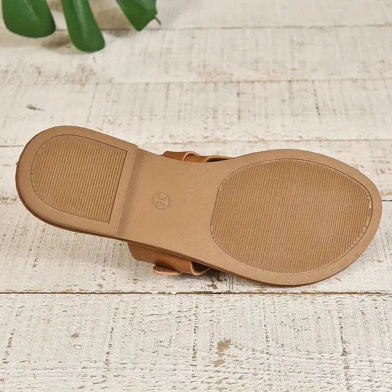 Breathable Beach Flat Sandals For Women