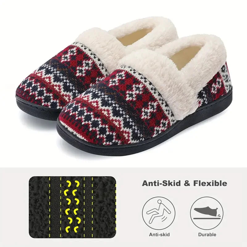 Cozy Comfort Knit Slippers for Women