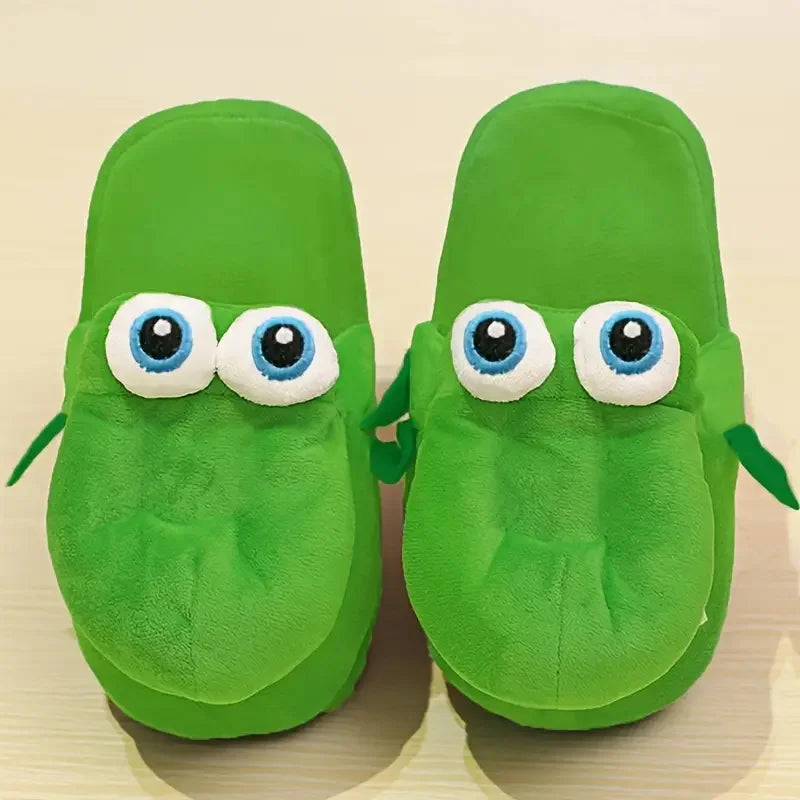 Cute Animal Plush Slippers Unisex – Soft, Cozy, Non-Slip House Shoes