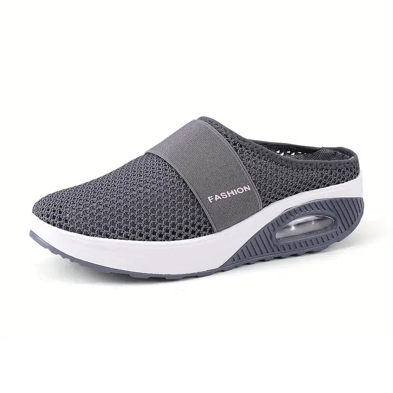 Comfortable Air-Cushioned Walking Shoes - Womens Mesh Sneakers