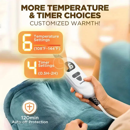 Premium Electric Heating Pad for Neck and Back