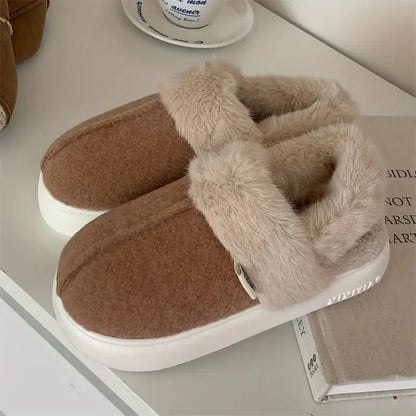 Fluffy House Slippers for Women