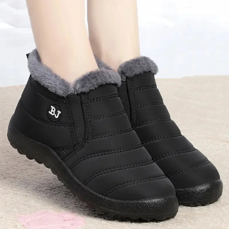 Women's Waterproof Winter Snow Ankle Boots