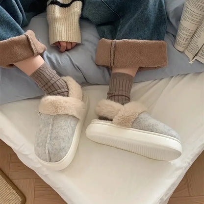 Fluffy House Slippers for Women