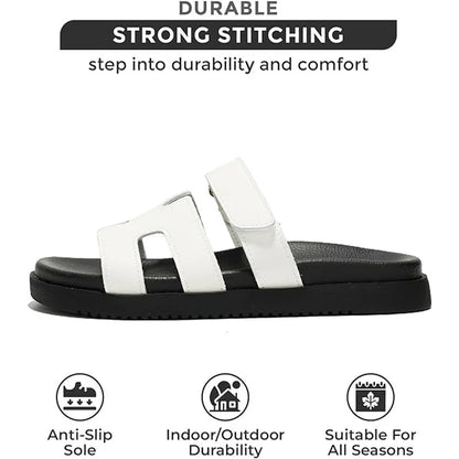 Comfort Orthopedic Slide Flat Sandals For Women - Piachoi Store