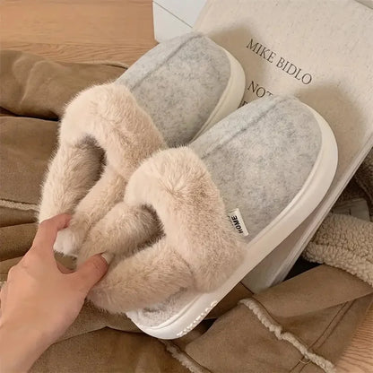 Fluffy House Slippers for Women