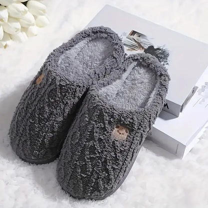 Plush Comfort House Slippers - Warm, Breathable, and Non-Slip for Ultimate Relaxation