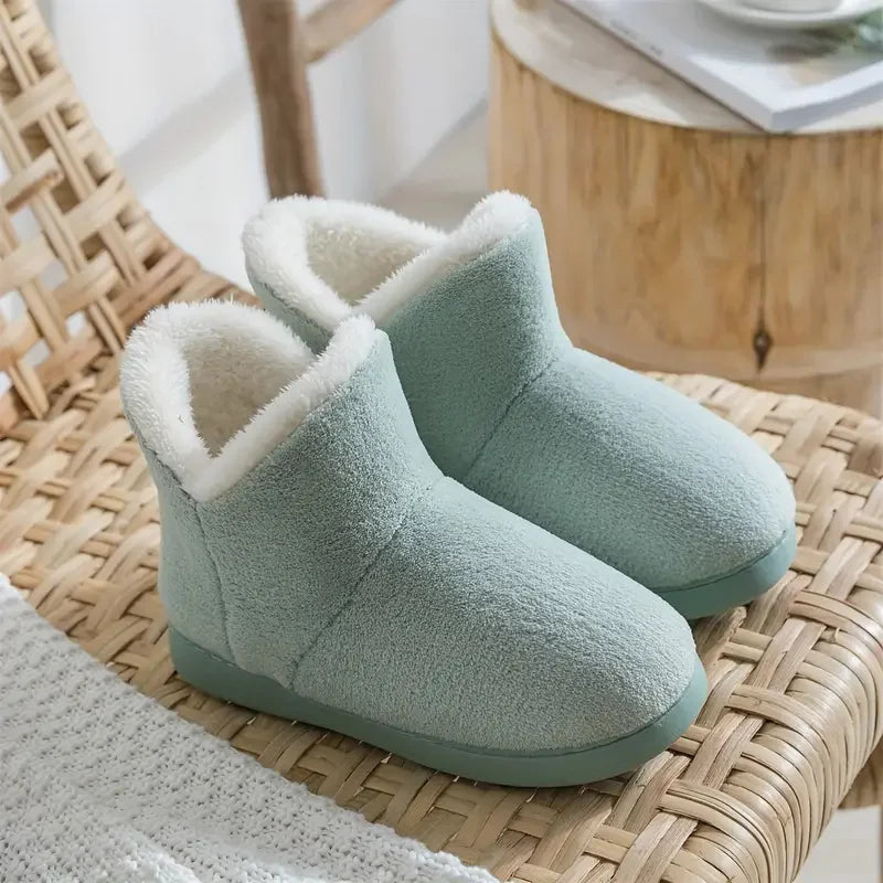 Step into Comfort: Ultra-Soft Plush Indoor Slippers for All-Day Warmth