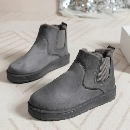 Step into Comfort: Cozy Chic Ankle Plush Lined Boots for Every Occasion