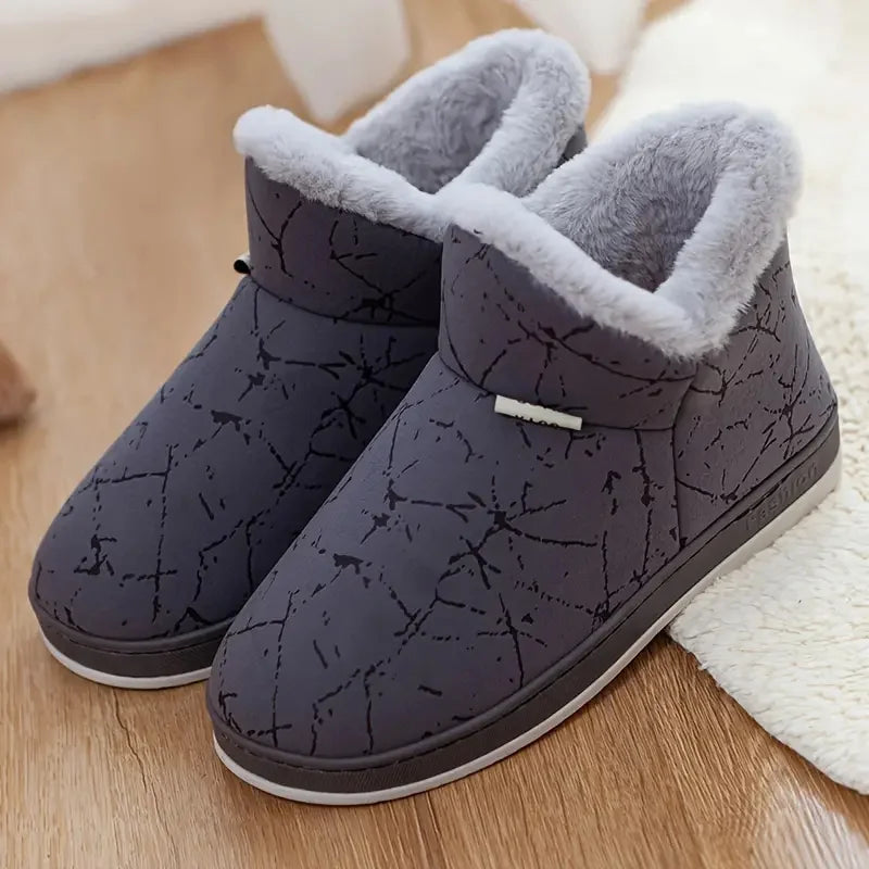 Cozy Slipper Boots for Women - Ultra-Soft Fleece Lining