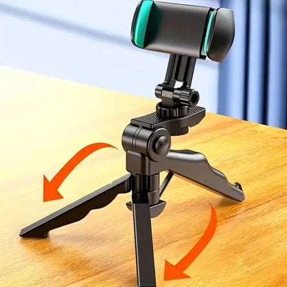 360° Adjustable Tripod Desktop Stand Desk Holder Stabilizer For Cell Phone - Piachoi Store