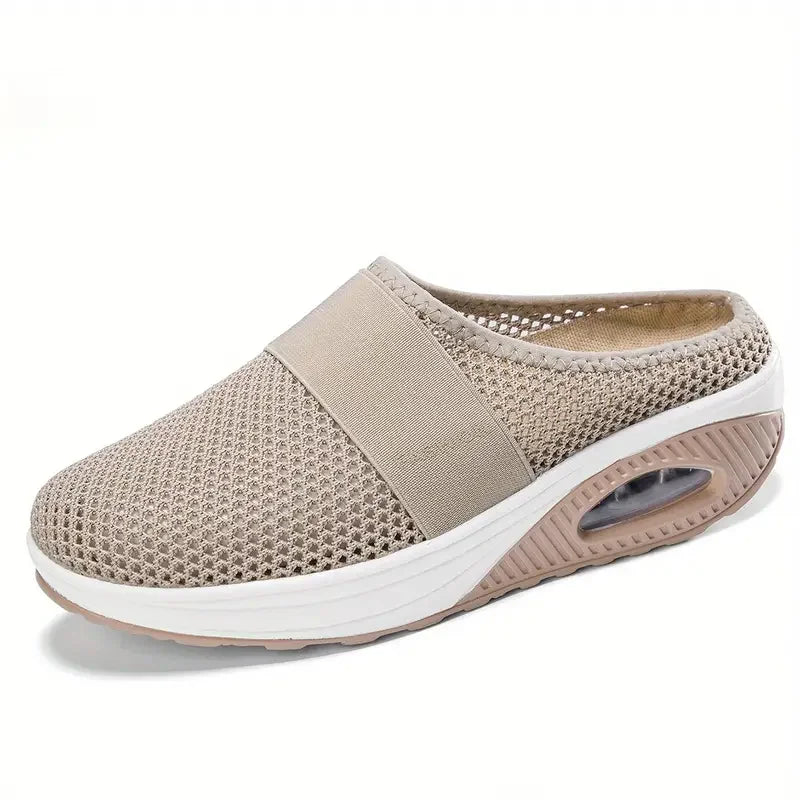 Comfortable Air-Cushioned Walking Shoes - Womens Mesh Sneakers