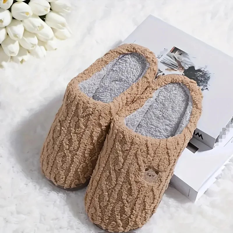 Plush Comfort House Slippers - Warm, Breathable, and Non-Slip for Ultimate Relaxation