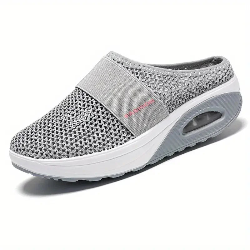 Comfortable Air-Cushioned Walking Shoes - Womens Mesh Sneakers