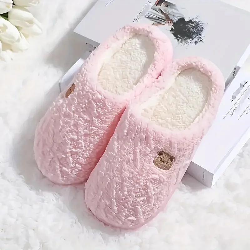 Plush Comfort House Slippers - Warm, Breathable, and Non-Slip for Ultimate Relaxation