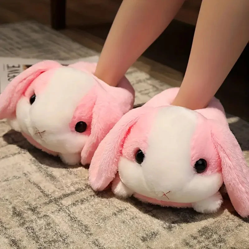 Cozy Cuteness: Plush Bunny Slippers for Ultimate Relaxation