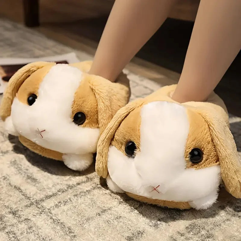 Cozy Cuteness: Plush Bunny Slippers for Ultimate Relaxation