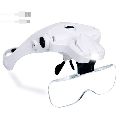 Magnifying Glasses with Light - Usb Rechargeable - No Batteries Needed! - Piachoi Store